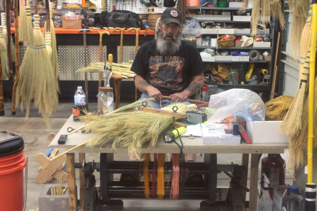 Wellsville resident finds calling in broom making News, Sports, Jobs